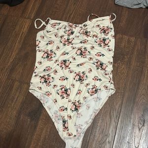 floral body suit